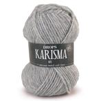 DROPS Karisma Mix - 44 lichtgrijs - Wol Garen, Hobby en Vrije tijd, Breien en Haken, Ophalen of Verzenden, Nieuw