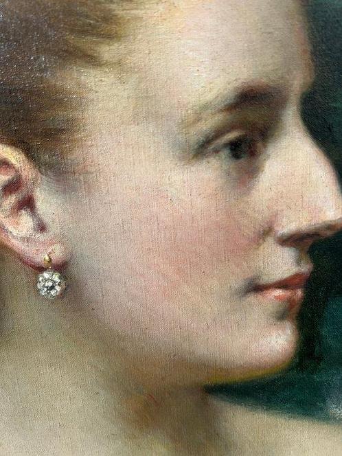 Muraton Alphonse (1824-1911) - Ritratto, Antiek en Kunst, Kunst | Schilderijen | Klassiek
