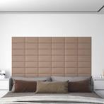 vidaXL Wandpanelen 12 st 0,54 m² 30x15 cm kunstleer, Verzenden, Nieuw