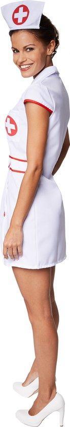 2dekans | dressforfun - Vrouwenkostuum sexy verpleegster XL, Ophalen of Verzenden, Zo goed als nieuw