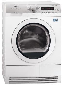 AEG T76785NIH - Warmtepompdroger - 8 kg - 66 dB -, Witgoed en Apparatuur, Wasdrogers, Zo goed als nieuw, Voorlader, 85 tot 90 cm