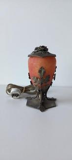 Daum Nancy France - Daum Nancy France - Tafellamp - Brons,, Antiek en Kunst