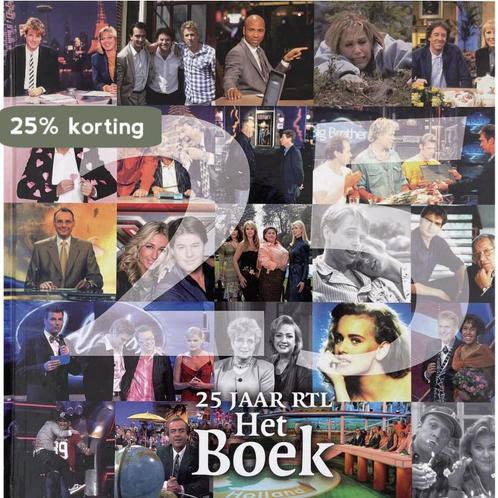 25 jaar RTL - jubileum boek 8717439045480 Robert Heukels, Boeken, Literatuur, Zo goed als nieuw, Verzenden