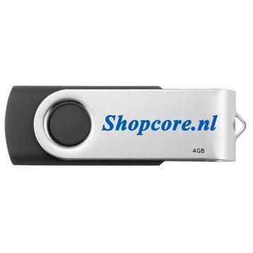 4 GB USB-stick met Shopcore.nl logo beschikbaar voor biedingen