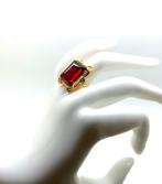 Amber - echte Baltische amberring gezet in sterling zilver