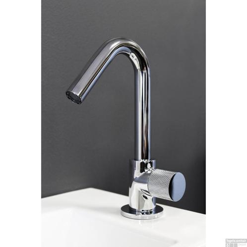 Fonteinkraan Clou InBe Draaibare Uitloop Chroom, Doe-het-zelf en Verbouw, Sanitair, Kraan, Nieuw, Chroom, Ophalen of Verzenden