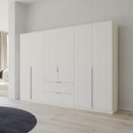 Quadra Draaideurkast met Laden - Wit, Huis en Inrichting, Kasten | Kledingkasten, 150 tot 200 cm, Nieuw, Met hangruimte, 50 tot 75 cm