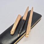 Parker - 45 Insignia - Fountain pen and ballpoint - 14k gold, Verzamelen, Pennenverzamelingen, Nieuw