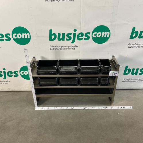 Aluca aluminium gebruikte bedrijfswageninrichting (nr 1117), Auto diversen, Auto-accessoires, Gebruikt, Ophalen of Verzenden