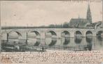 MAASTRICHT - Maasbrug en gezicht op Maastricht, Verzenden, Gelopen