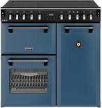 Stoves Richmond 90 Ei DX RTY inductie fornuis - twilight blu, Verzenden, 60 cm of meer, Nieuw, Energieklasse A of zuiniger