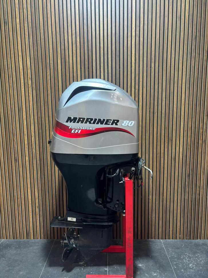 Mariner 80 PK EFI, Watersport en Boten, Buiten- en Binnenboordmotoren, Gebruikt, Buitenboordmotor, Ophalen of Verzenden