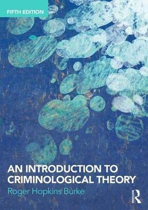 9781138700215 An Introduction to Criminological Theory, Boeken, Schoolboeken, Zo goed als nieuw, Verzenden