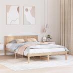 vidaXL Bedframe 160x200 cm Massief Dennenhout, Huis en Inrichting, Slaapkamer | Bedden, Bruin, Verzenden, 200 cm, 160 cm