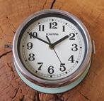 Wandklok - Kappa - Glas, Staal - 1980-1990