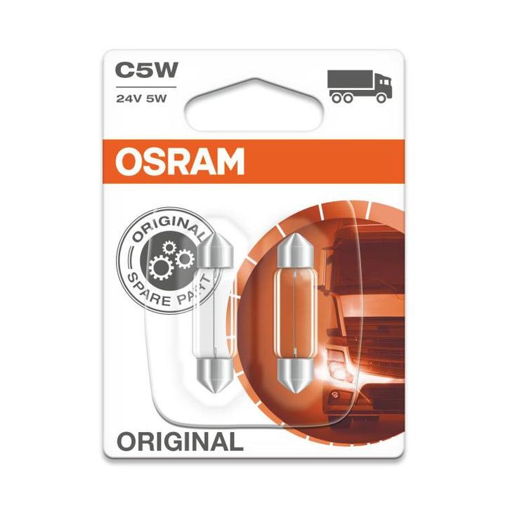 Osram Gloeilamp 24V Original Line C5W, SV8.5-8 2 Stuks, Auto-onderdelen, Verlichting, Nieuw, Ophalen of Verzenden