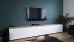 Tv meubel modern strak: staand of zwevende wandkast, Verzenden, Nieuw, 200 cm of meer, Minder dan 100 cm