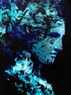 Dario Moschetta - Blue muse (Head 39B) - Mixedmedia