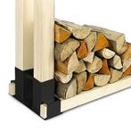 Stapelhulp haardhout | brandhout - 2 stuks | staal, Ophalen of Verzenden, Blokken