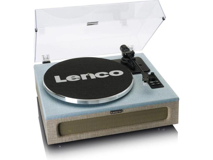 Lenco LS-440 - Platenspeler met Bluetooth 5.0 - 4 Speakers, Audio, Tv en Foto, Luidsprekers, Zo goed als nieuw, Verzenden