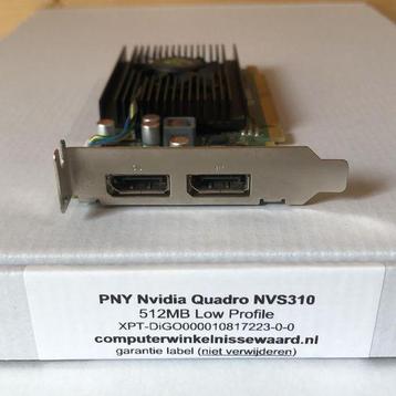 Magazijn opruiming PNY videokaart Nvidia Quadro NVS 310