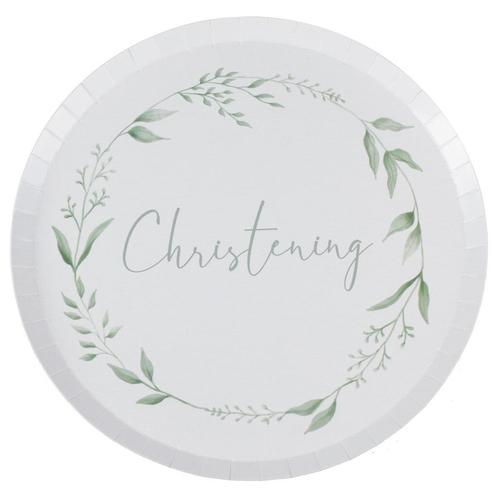 Communie Borden 25cm 8st, Hobby en Vrije tijd, Feestartikelen, Nieuw, Verzenden
