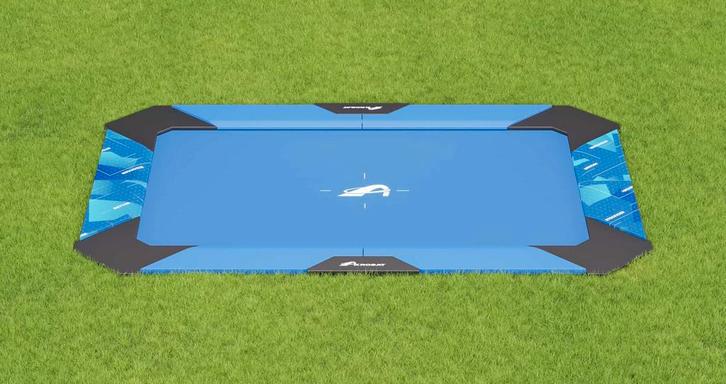 Flat to the ground Trampoline Rechthoekige Akrobat XCITYX, Kinderen en Baby's, Speelgoed | Buiten | Trampolines, Nieuw, Ophalen of Verzenden