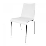 Stapelstoel Scala | Gelamineerd Multiplex | Wit | 4 stuks, Verzenden, Nieuw in verpakking