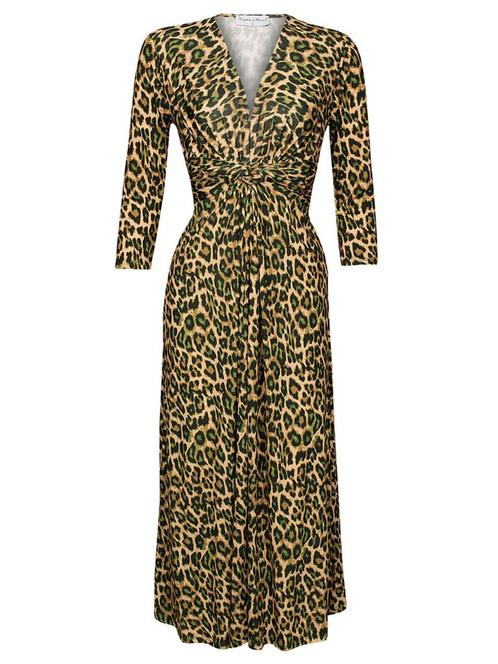 Jurk Kristy Groen L (40), Kleding | Dames, Jurken, Verzenden