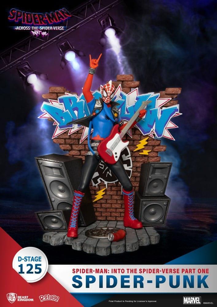 Marvel D-Stage PVC Diorama Spider-Man: Across the Spider-Ver, Verzamelen, Film en Tv, Nieuw, Ophalen of Verzenden