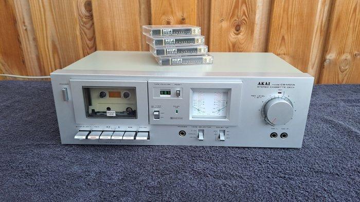 Akai - CS-M01A Audiocassette deck, Audio, Tv en Foto, Radio's
