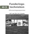 Funderingstechnieken 9789071301421 A.F. van Tol, Verzenden, Zo goed als nieuw, A.F. van Tol