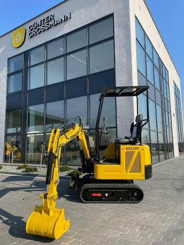 GG 1100  MINIGRAAFMACHINE 3 CILINDER KUBOTA GUNTER GROSSMANN beschikbaar voor biedingen