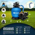 Tillvex® Zandfilter - Zandfilterpomp - 10200L/u - Blauw, Verzenden, Nieuw