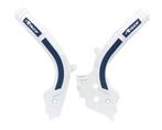 Racetech frame beschermers wit / Blauw KTM 16-18 & Husqvarna, Verzenden, Nieuw