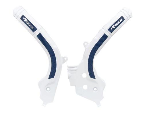Racetech frame beschermers wit / Blauw KTM 16-18 & Husqvarna, Motoren, Onderdelen | Overige, Nieuw, Verzenden