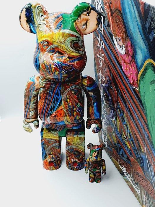 NO RESERVE Medicom Toy x Kazuo Umezz - Be@rbrick The Great, Antiek en Kunst, Kunst | Designobjecten