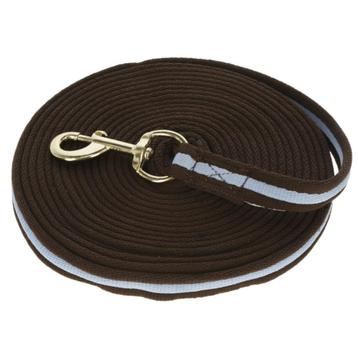 MM Eurotool Longeerlijn - 8 meter - Softgrip - Bruin/Lich... beschikbaar voor biedingen