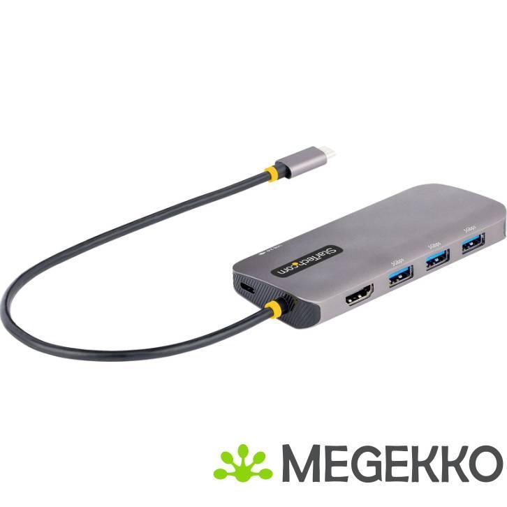 StarTech.com USB C Multiport Adapter, 4K 60Hz HDMI Video, Computers en Software, Windows Laptops, Nieuw, Verzenden