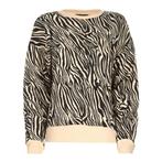 SET • beige trui met zebra print • 36, Kleding | Dames, Truien en Vesten, SET, Verzenden, Beige, Nieuw