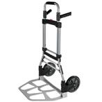 Hofftech Opklapbare steekwagen - groot voetplateau - 120..., Doe-het-zelf en Verbouw, Transportwagens, Ophalen of Verzenden, Nieuw