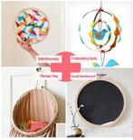 Bamboe borduurring flowerhoop bloemenring met stelschroef 10, Hobby en Vrije tijd, Ophalen of Verzenden, Nieuw