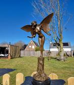 Beeld, Bronze XL Fairy - 49 cm - Brons, Marmer, Antiek en Kunst