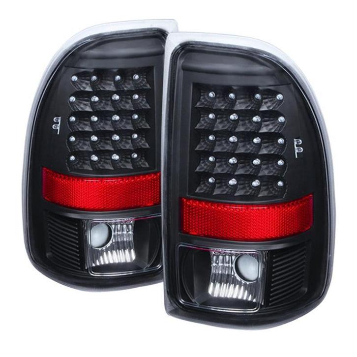 xTune Dodge Dakota 97-04 LED Tail Lights Black, Auto-onderdelen, Verlichting, Ophalen of Verzenden
