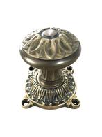 Smalle koperen knop, deurknop voor de deur antieke, met, Doe-het-zelf en Verbouw, Hang- en Sluitwerk, Ophalen of Verzenden, Nieuw