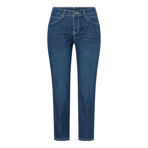 MAC • blauwe Slim 7/8 jeans • 36, Kleding | Dames, Broeken en Pantalons, Blauw, Nieuw, Maat 36 (S), Verzenden