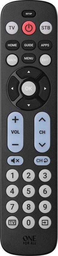 Universele afstandsbediening grote toetsen, Audio, Tv en Foto, Afstandsbedieningen, Origineel, Nieuw, Ophalen of Verzenden
