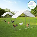 Vrijstaand Kippenhok Kippenren Kippenverblijf 4m x 8m x 2m, Dieren en Toebehoren, Pluimvee | Toebehoren, Verzenden, Nieuw