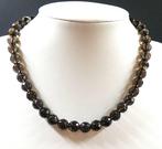 Prachtige gerookte quartz op draad om te verwerken in