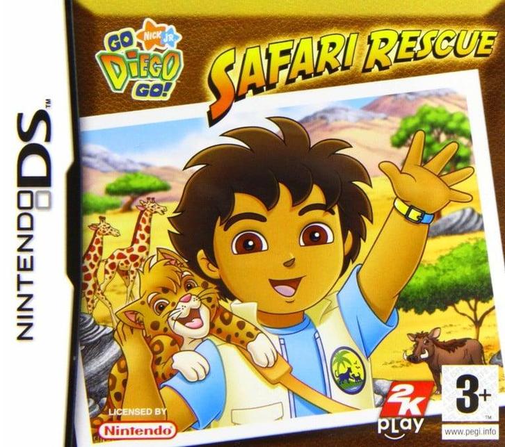 Go, Diego, Go! - Safari Rescue [Nintendo DS], Spelcomputers en Games, Games | Nintendo DS, Zo goed als nieuw, Ophalen of Verzenden